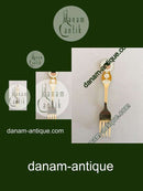 A. Michelsen 1969 Julegaffel Forgyldt Sterling Sølv og Emalje