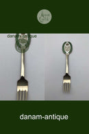 Anton Michelsen Mindegaffel I forgyldt Sterling Sølv fra 1968.