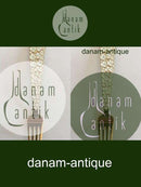 A. Michelsen Christmas Fork 1956 Gilded Sterling Silver with Enamel