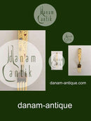 A. Michelsen 1939 Julegaffel Forgyldt Sterling Sølv med Emalje