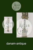 A. Michelsen Julegaffel 1915. Forgyldt Sterling Sølv.