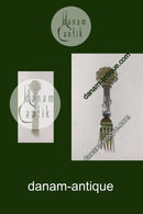 A. Michelsen Christmas Fork 1914. Gilded Sterling Silver