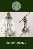 Anton Michelsen Commemorative Spoon In Gilded Sterling Silver Icelandic Falcon, 1907