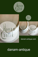 Royal Copenhagen Saksisk Blomst Ovalt fad No 493/9037