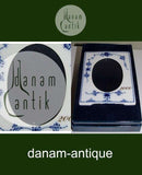 Königliches Kopenhagen. Porzellan Muschelmalet Gewehrrahmen