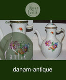 Royal Copenhagen Royal Copenhagen. Porzellan Light Saxon Flower Kaffeekanne Nr. 1794