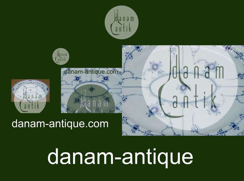 Royal Copenhagen Musselmalet Helblonde Serveringsfade i forskellige størrelse No 1146, No 1147, No 1148 og No 1149