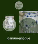 Royal Copenhagen Blaues kanneliertes Milchkännchen Nr. 450