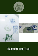 Royal Copenhagen Blue Flower Curved Cresent Shape Dish No 1713