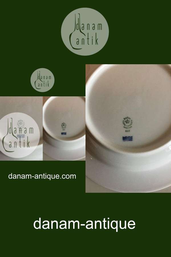 Royal Copenhagen Sirius Dyb Tallerken No 604