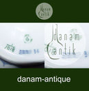 Royal Copenhagen Musselmalet Helblonde Skål med guld No 1018