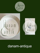 Royal Copenhagen Josephine White Curved Deep Plate