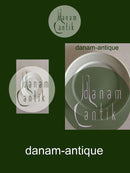 Royal Copenhagen Hvid Domino Kagetallerken