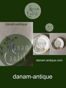 Royal Copenhagen No 93 White Half Lace w. Flowers and Gold Cake / Dessert Plate