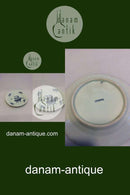 Antique Royal Copenhagen Blue Fluted Curved Cake plate from 1780-1800