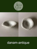 Royal Copenhagen Hvid Konkylie Dyb Morgenmadsskål No 14173(604)