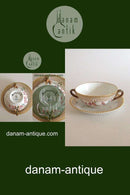 Royal Copenhagen Flora Danica Bouillon Kop med underkop No 3612