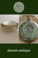 Royal Copenhagen Flora Danica Bouillon cup with saucer No 3612