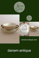 Royal Copenhagen Flora Danica Bouillon cup with saucer No 3612
