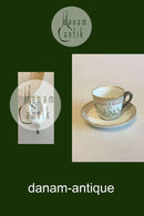 Royal Copenhagen Flora Danica Kaffekop og Underkop No 20/3597