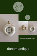 皇家哥本哈根Flora Danica奶油杯/芥末罐No 3589