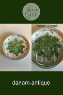 ロイヤルコペンハーゲン フローラダニカ ラウンドディッシュ No 3566 ブナの葉の装飾