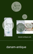 Kongelig Porcelæn Flora Danica Saltskål, Sæbeskål eller brevvægt 20/3557