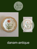 Royal Copenhagen Flora Danica Mittagsteller Nr. 3554 mit durchbrochenem Rand