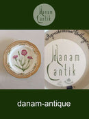 Royal Copenhagen Flora Danica Mittagsteller mit durchbrochenem Rand Nr. 3554