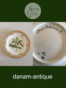 Royal Copenhagen Flora Danica Mittagsteller mit durchbrochenem Rand Nr. 3554