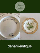 Royal Copenhagen Flora Danica Mittagsteller mit durchbrochenem Rand Nr. 3554
