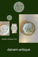 Royal Copenhagen Flora Danica  Frokosttallerken med gennembrudt kand No 20/3554