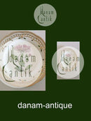 Royal Copenhagen Flora Danica Spisetallerken No.3553 med Gennembrudt Kant