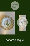Royal Copenhagen Flora Danica tallerken med gennembrudt kant No 20/3553
