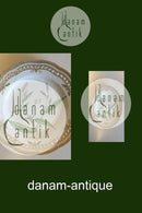 Royal Copenhagen Flora Danica tallerken med gennembrudt kant No 20/3553