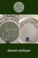 Royal Copenhagen Flora Danica Kuchenteller Nr 3552 Seltene Arnold Krog Produktion 1904-1908
