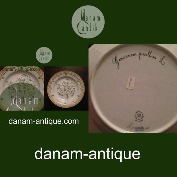 【極美品 レア】ロイヤルコペンハーゲン フローラダニカ プレート ③ ロイヤル コペンハーゲン＞「フローラ ダニカ」の世界 | 三越伊勢丹