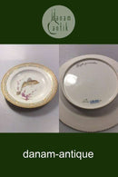 ロイヤルコペンハーゲン フローラダニカ フィッシングプレート No19/3549