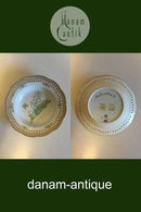Royal Copenhagen Flora Danica Deep Plate with pierced border No 20/3547
