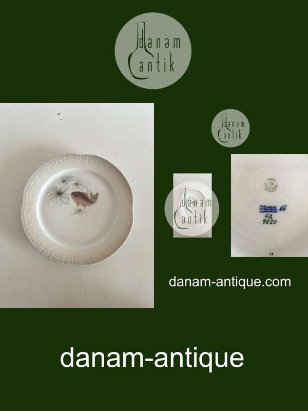 Royal Copenhagen Skærsommernatsdrøm Fish Plate No 42/9520