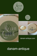 Royal Copenhagen Creme geschweißt mit Gold (Set 1235) Umschlagbecher Nr. 2422