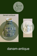 Royal Copenhagen Blaue kannelierte Vase Nr. 2271