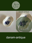 Royal Copenhagen Blå Blomst Svejfet Smør/Kaviar Skål No 1802