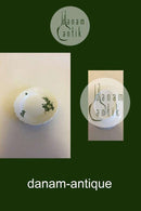 ロイヤルコペンハーゲン グリーンフラワー ウェルテッドケーキプレート No1625