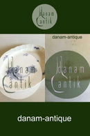 Royal Copenhagen Blå Blomst Svejfet Stort Ovalt Serveringsfad No 1558