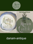 Royal Copenhagen Blue Fish Plate with Gold No 1212/3002 with Gobius Niger