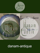 Royal Copenhagen Blue Fish Plate with Gold No 1212/3002