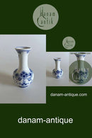 Royal Copenhagen Blue Fluted Full Lace Vase, Small No 1/1207