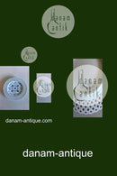 Royal Copenhagen Blue Fluted Full Lace Flat Plate with open-work border No 1/1097