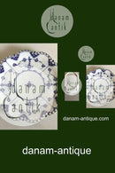 Royal Copenhagen Blue Fluted with Gold Dish No 1/1062